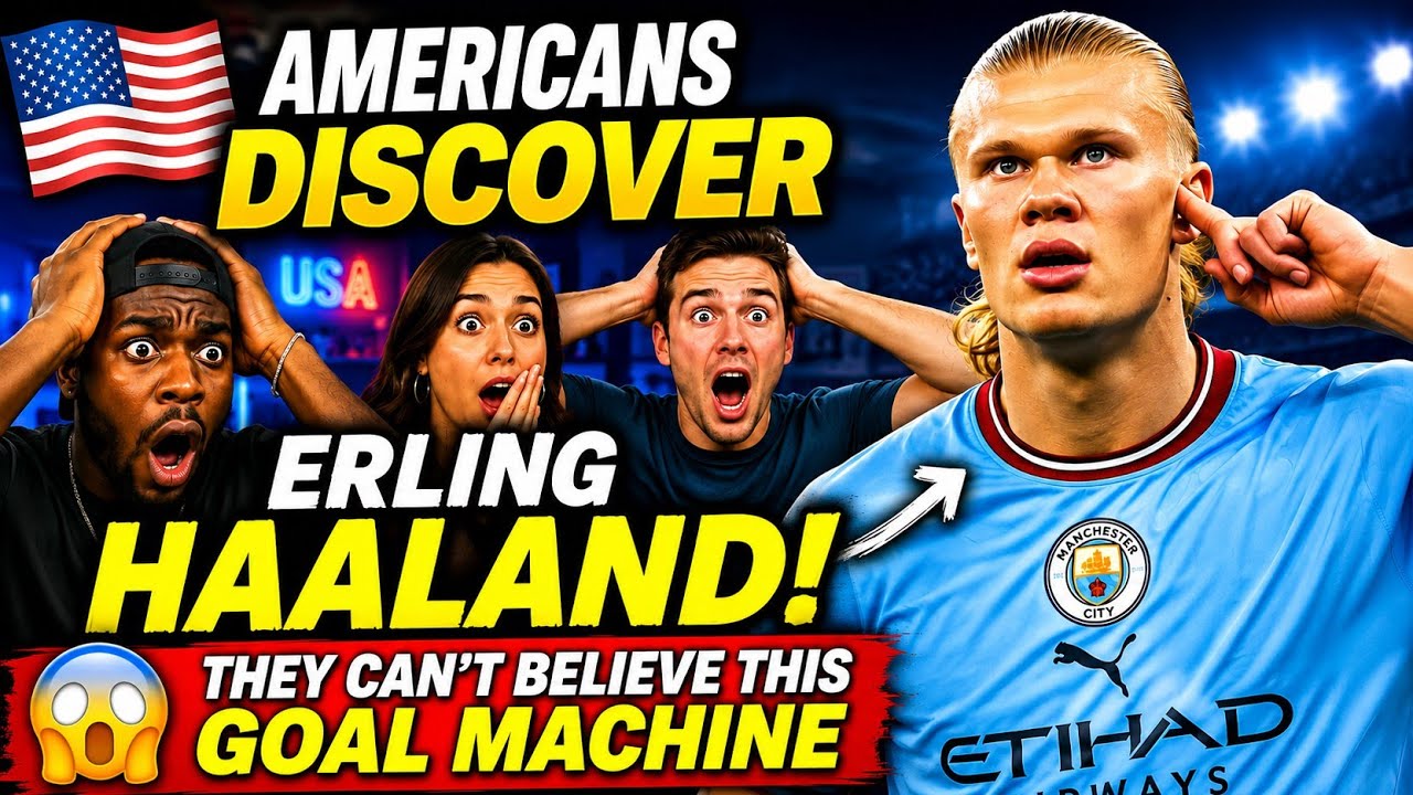 🇺🇸🤯 АМЕРИКАНЦЫ ОТКРЫВАЮТ ДЛЯ СЕБЯ ЭРЛИНГА ХОЛАНДА! Они в шоке от этой машины по забиванию голов