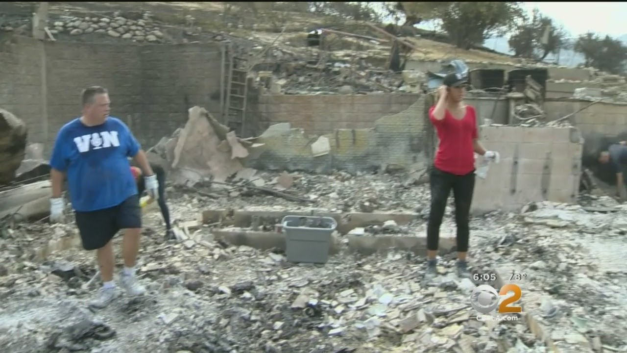 Dangers Of La Tuna Fire In Verdugo Mountains Over