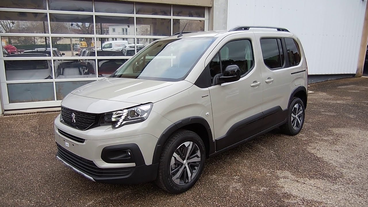 PRESENTATION essai PEUGEOT NOUVEAU RIFTER GT-LINE EAT8 1.5 BLUEHDI 130 CH
