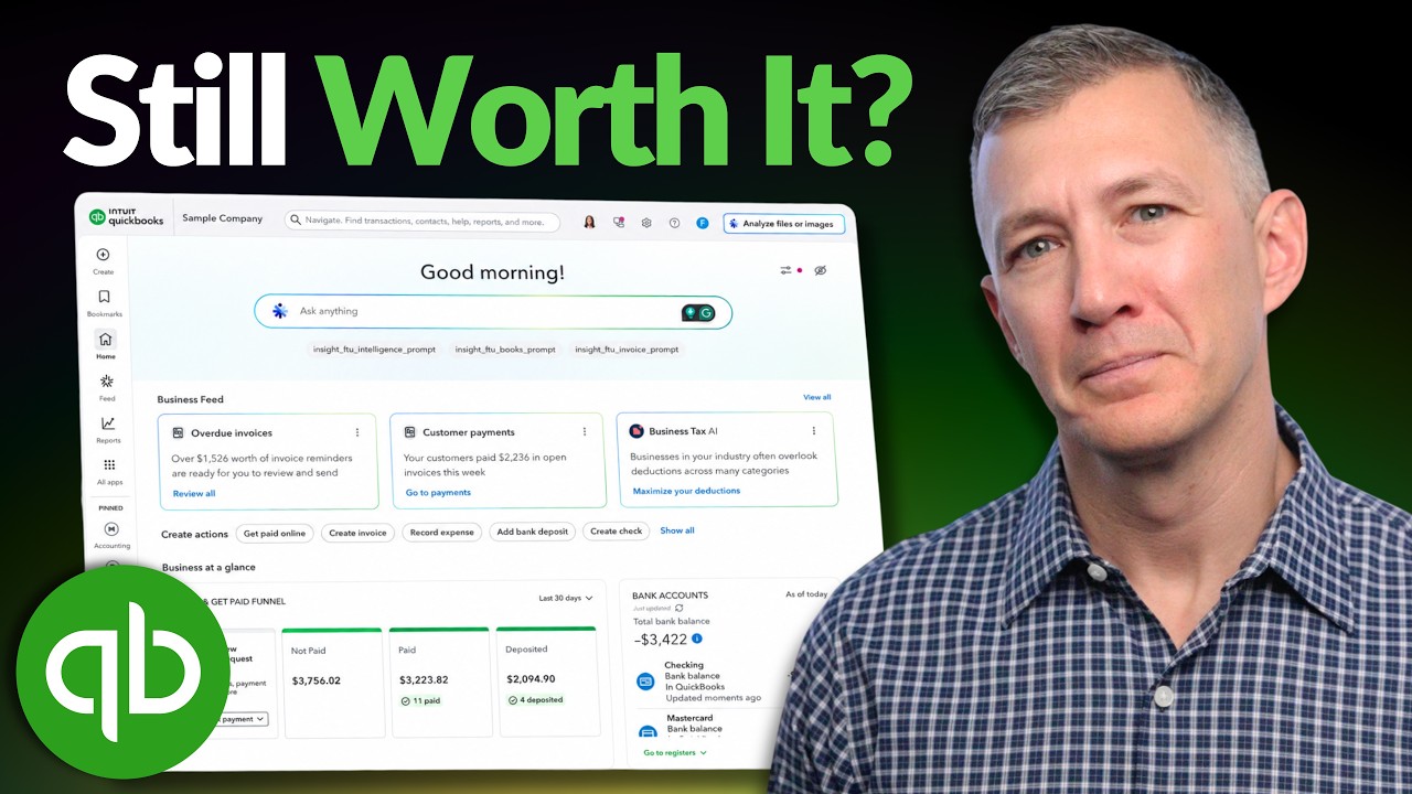Обзор QuickBooks Online: всё ещё лучший выбор для малого бизнеса?