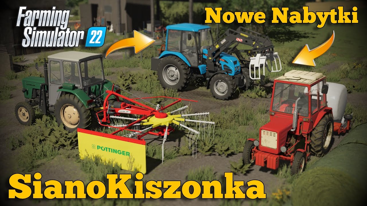 ✅Pierwsza SianoKiszonka z Nowymi Nabytkami!🔥Zgrabianie, Prasowanie & Owijanie🔥