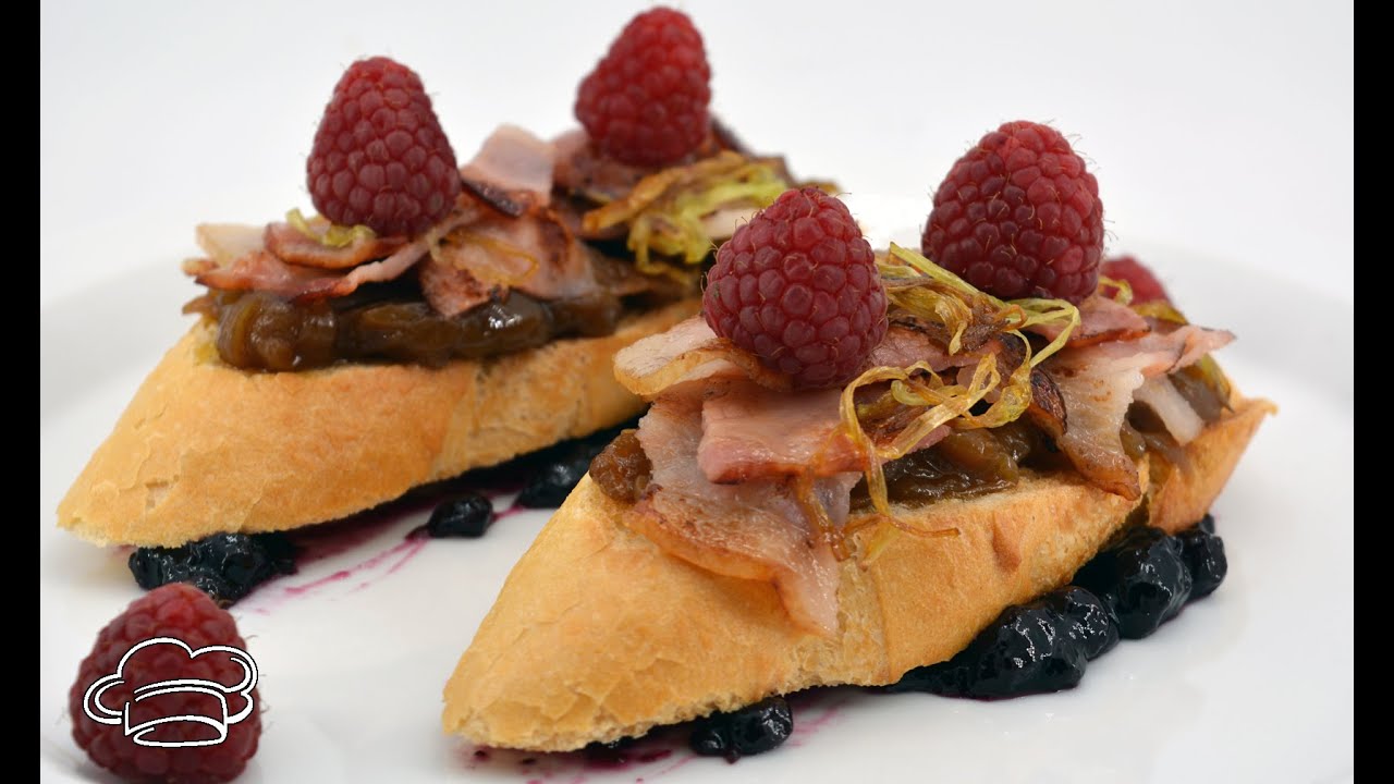 Pincho ganador del festival de la cebolla de Herce