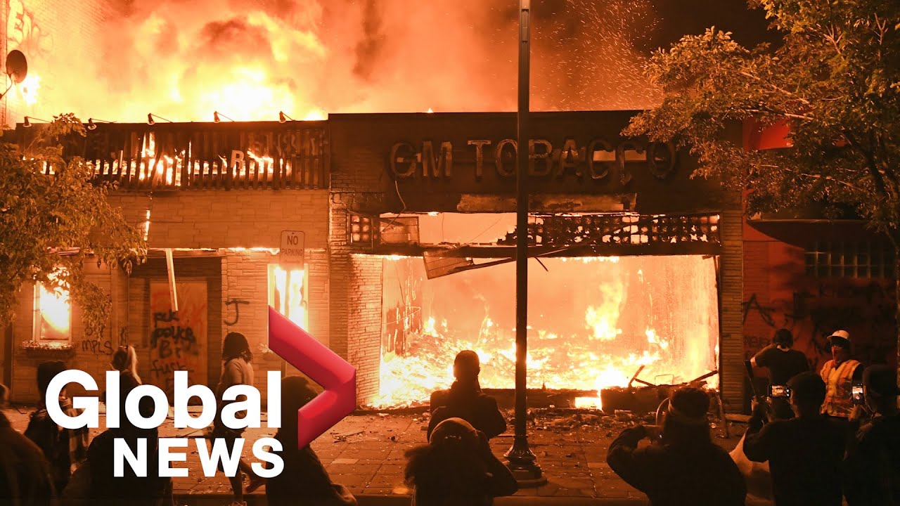 George Floyd death: Minneapolis in flames as protests continue overnight