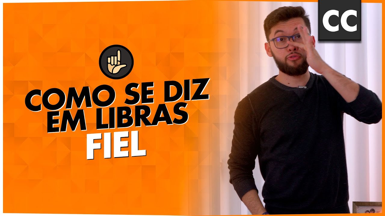COMO SE DIZ  EM LIBRAS FIEL? | DANRLEY OLIVEIRA