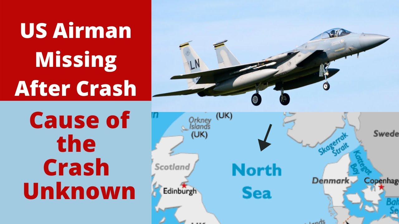US fighter jet F-15C Eagle crashes into North Sea