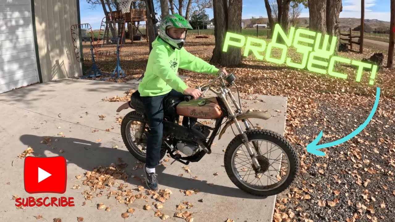 Resurrecting a 1974 Indian ME 100
