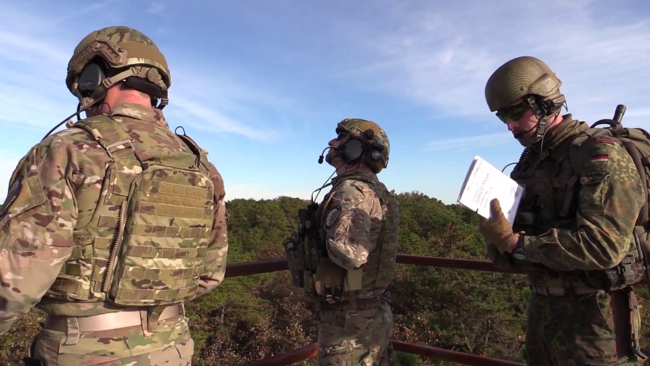 U.S. Air Force and German JTACS Train Together