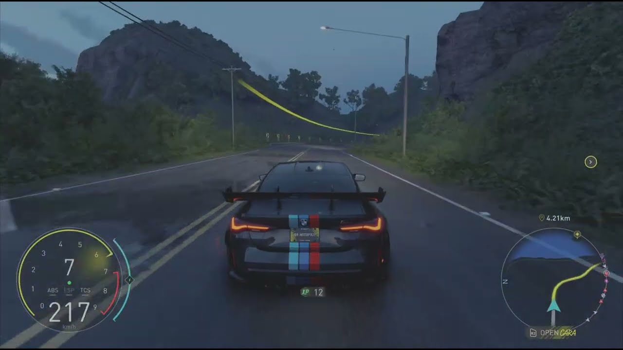 BMW M4 Drive from mansion to Honolulu Villa
