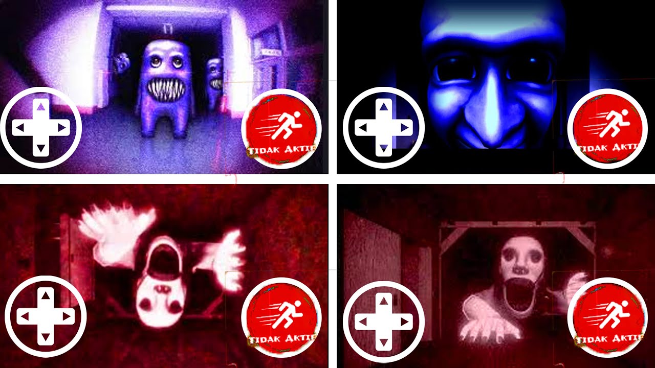 AOONI Nightmare and PETAPETA : ALL JUMPSCARES & Scary Moments