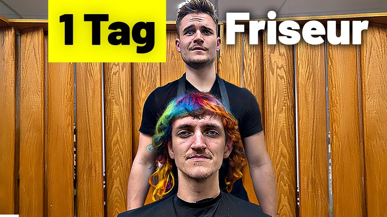 Unterbezahlt oder lohnt sich der Beruf?💇🏼‍♂️ 1 Tag Friseur