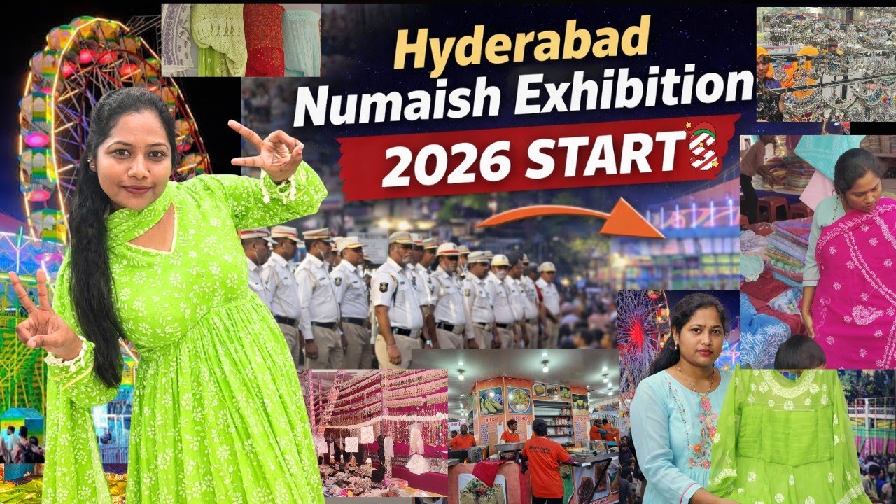 Hyderabad Numaish 2026 Full Tour & With Prices | Explore All Items | నాంపల్లి  Exhibition 2026
