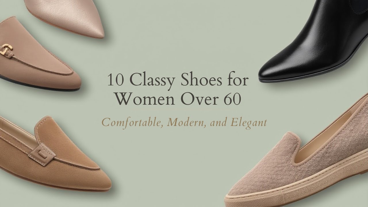 10 Classy Shoes for Women Over 60 (Comfortable, Modern, and Elegant)