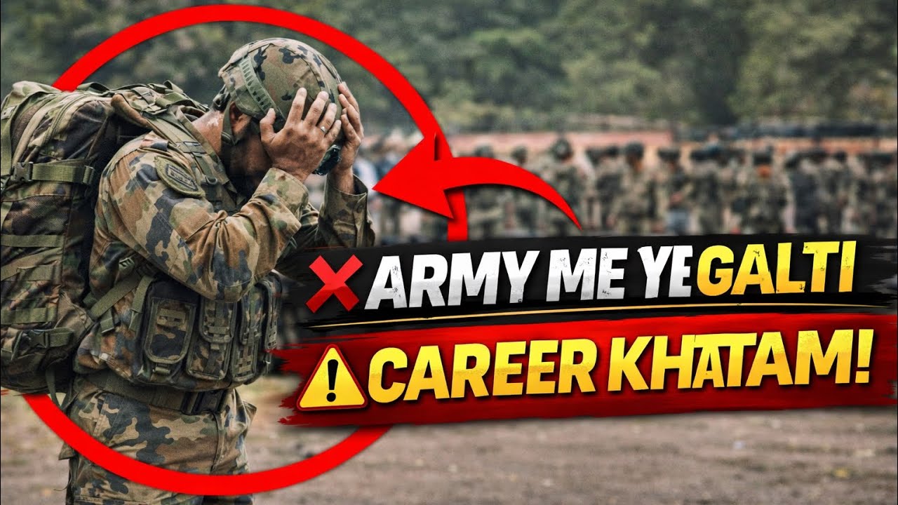 Army Me Galti Se Bhi Ye Kaam Mat Karna 😳 | Ek Galti Aur Career Khatam!