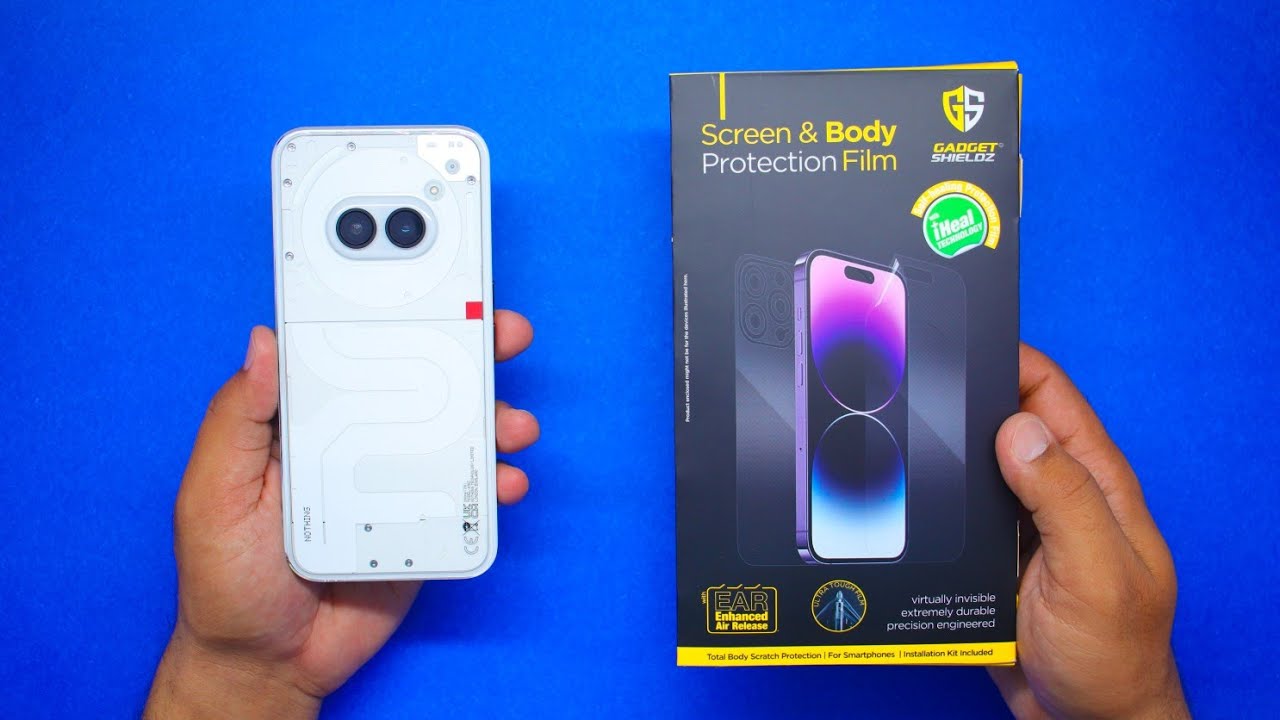 Nothing Phone (2a) Matte Screen Protector & Back Protector | GadgetShieldz Accessories.