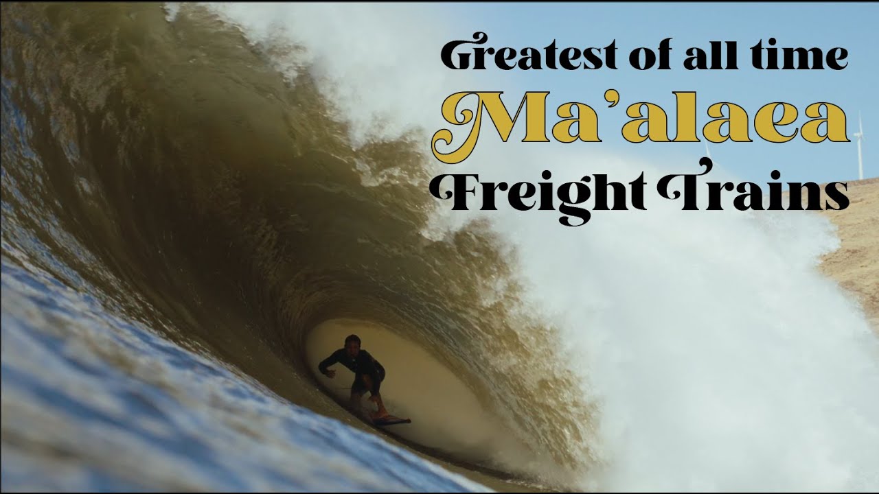 BEST SWELL OF ALL TIME: Ma'alaea Freight Trains - Maui 2022