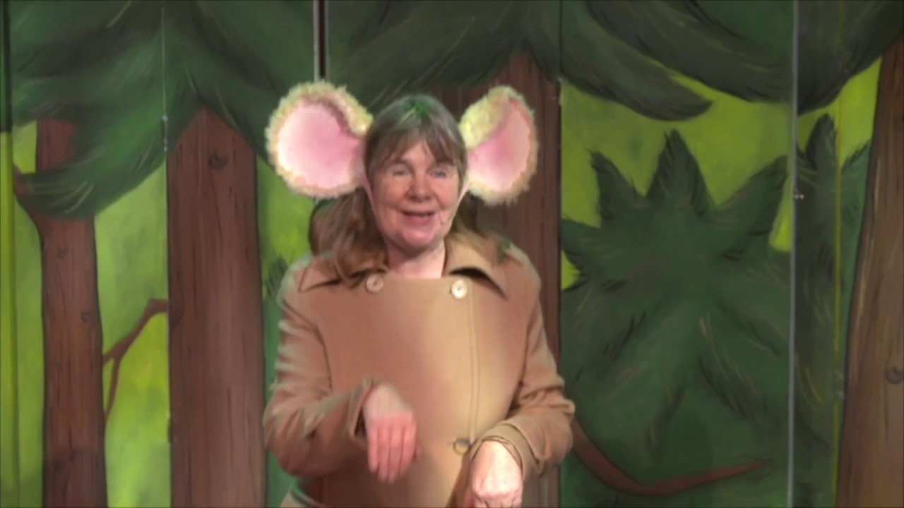 Watch Julia Donaldson star in a staged adaptation of The Gruffalo