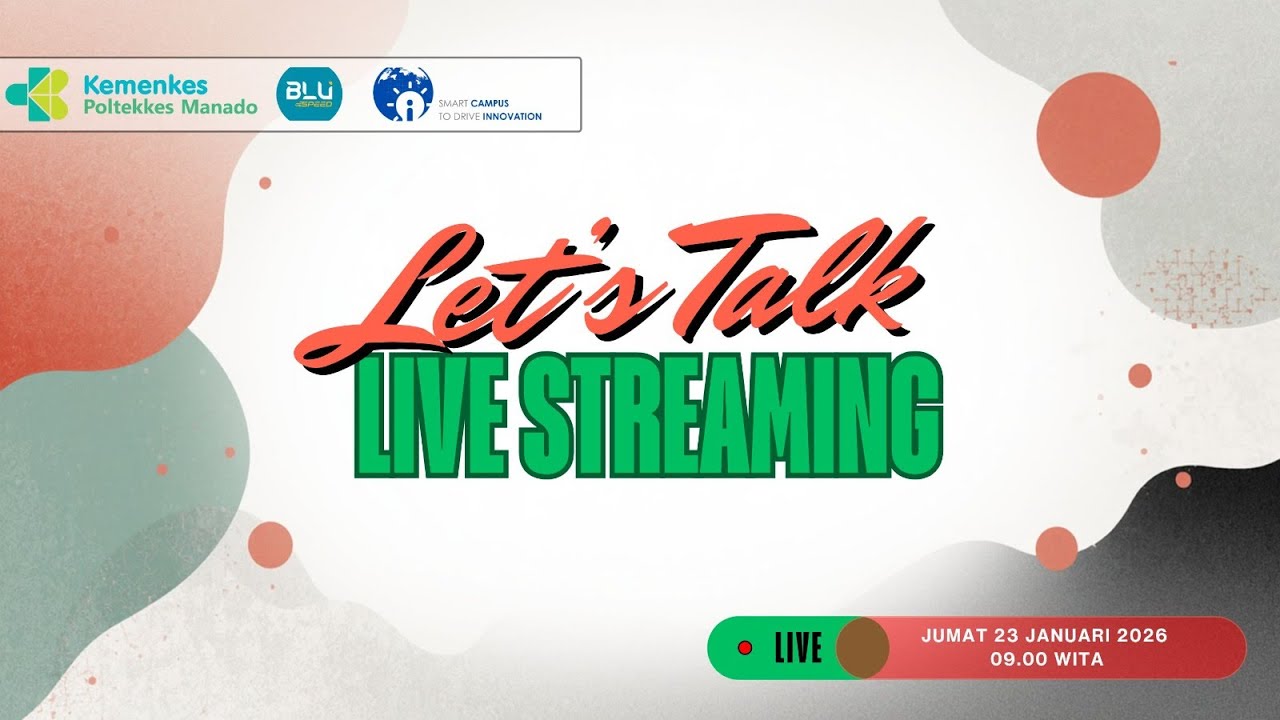 Live Talk Sosialisasi SPMB Prestasi Poltekkes Kemenkes Manado