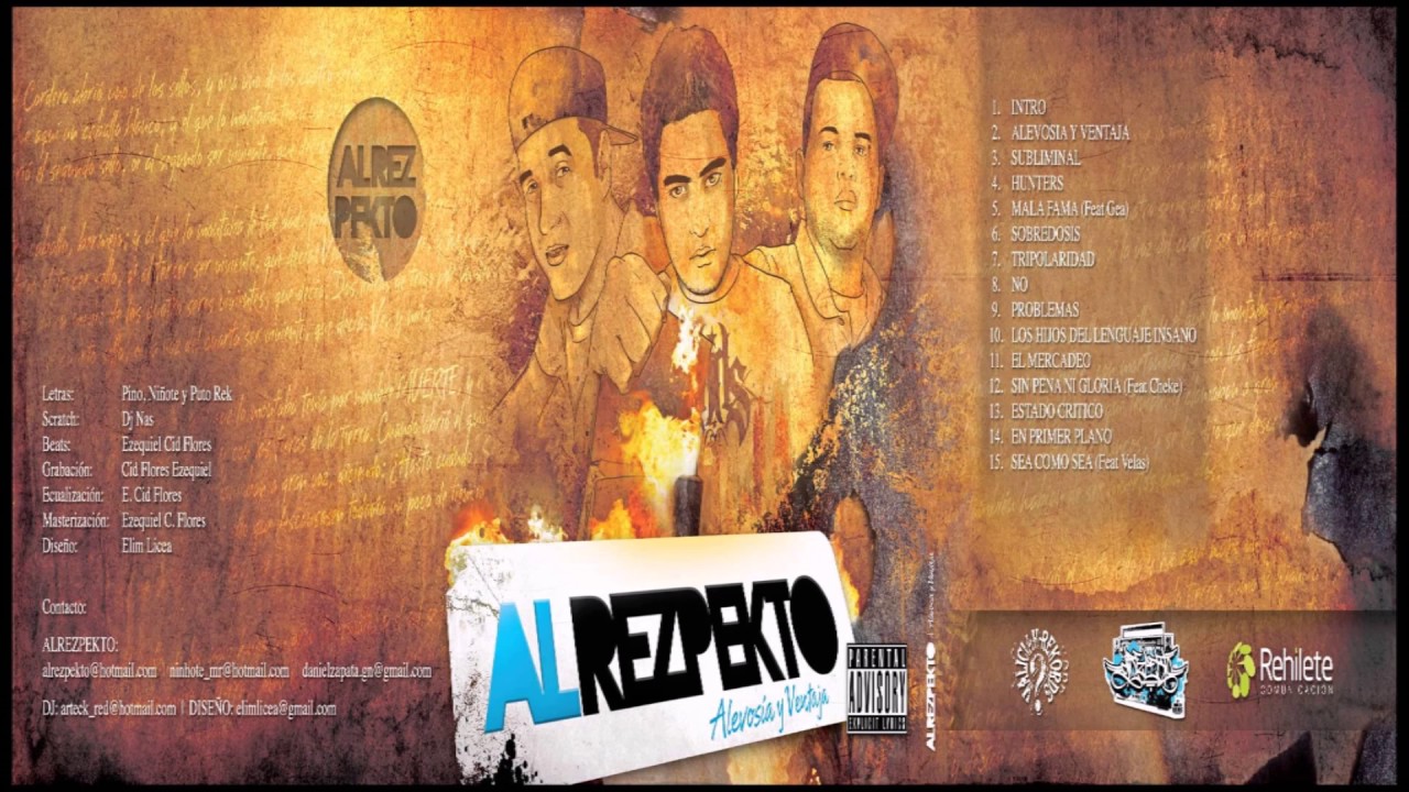 ALREZPEKTO- SEA COMO SEA FT VELAS (ALEVOSIA Y VENTAJA)