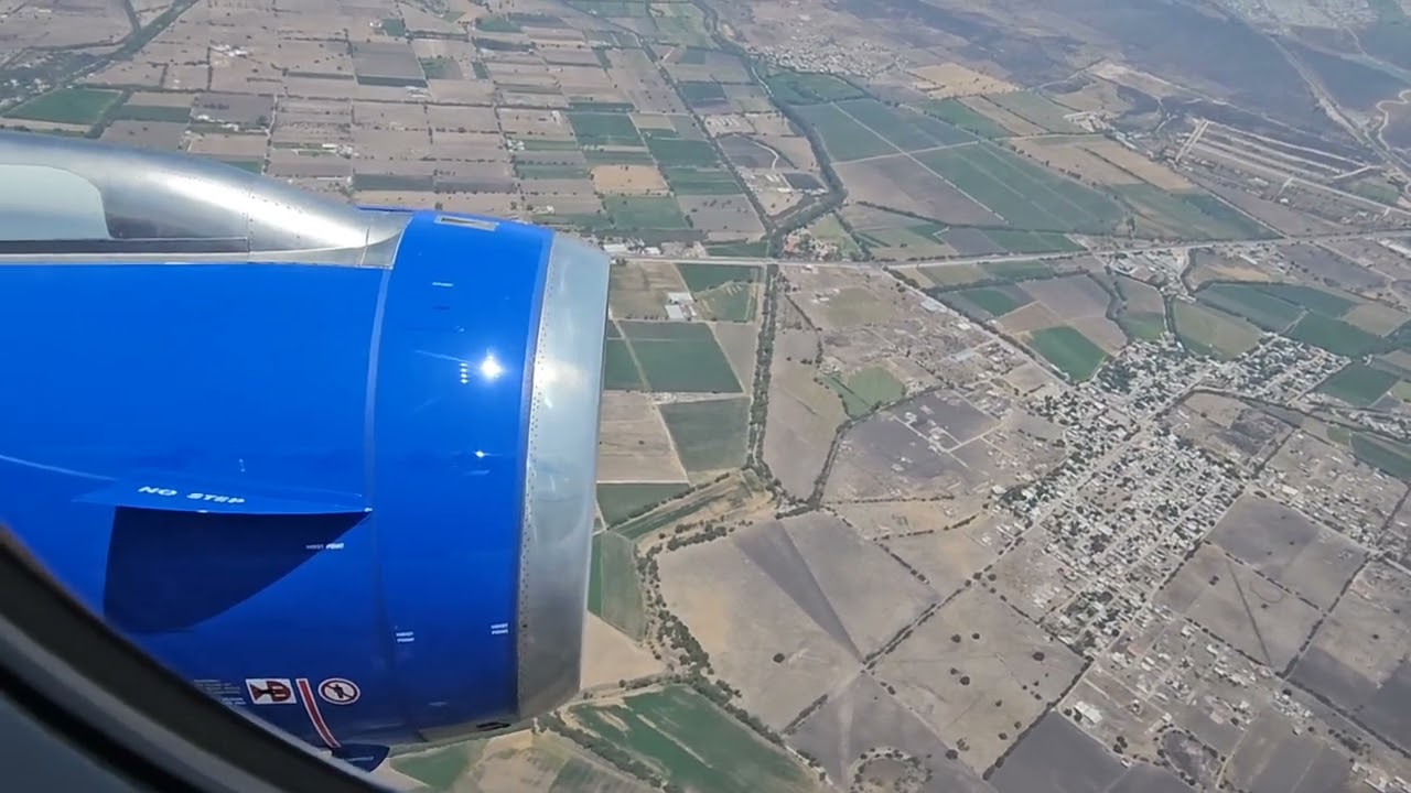 Beautiful Butter Landing in Queretaro | United | Airbus 319