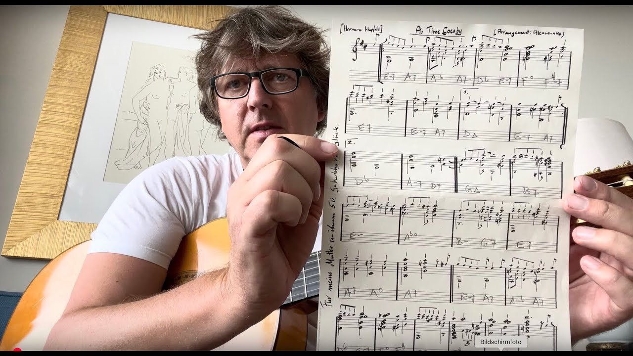 Guitar Masterclass - Meine  1987 Harmonisierung des Jazzklassikers   