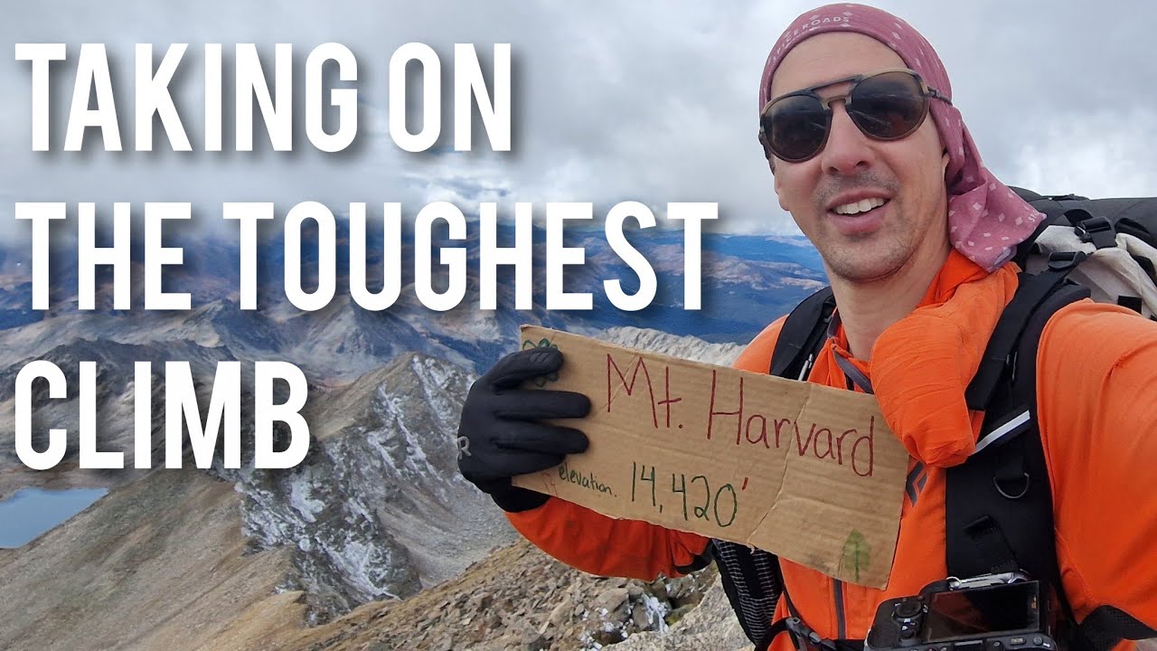 What Going From Sea Level to 14,000ft Looks Like - Mount Harvard Mount Columbia, Colorado