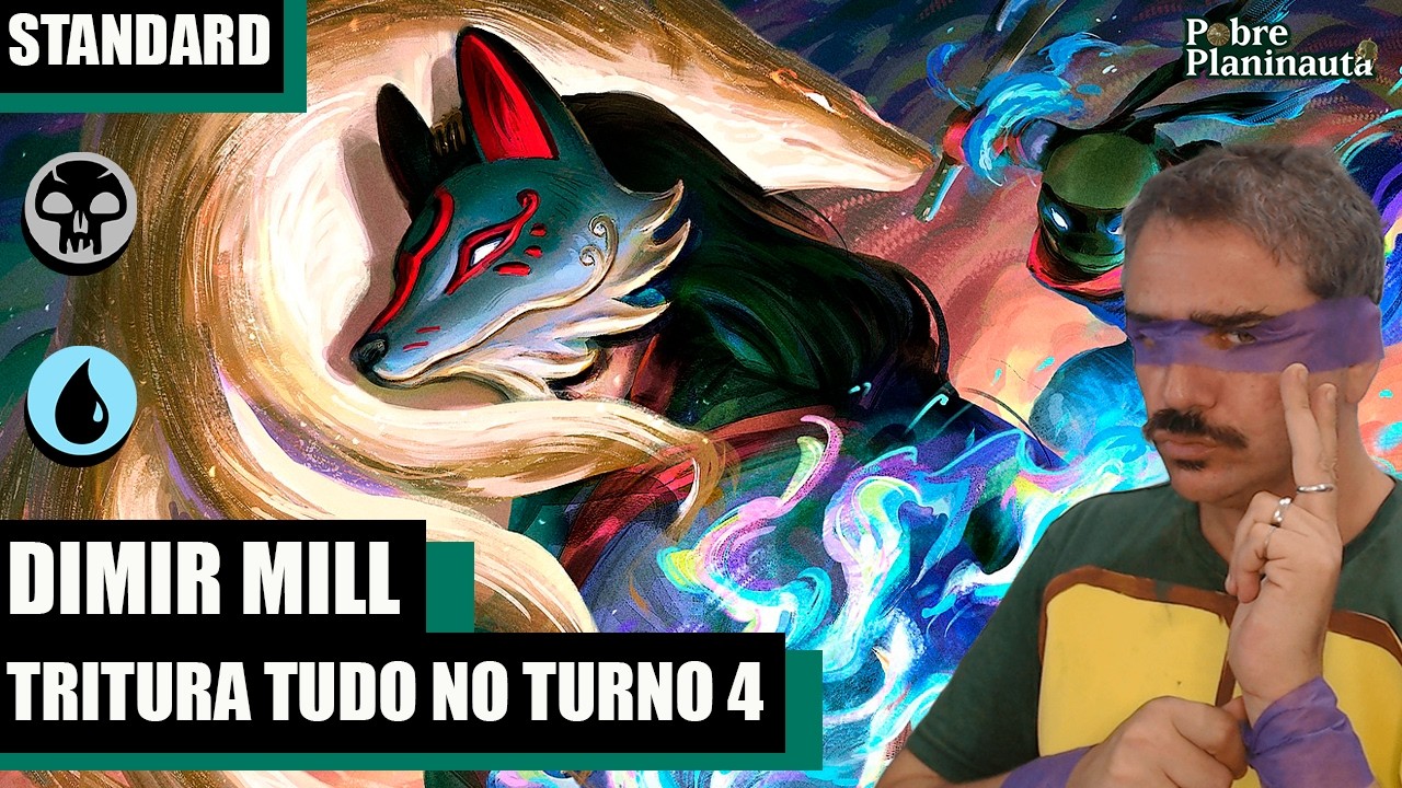 2 MANAS PRA TRITURAR METADE DO DECK - Dimir Sneaky Mill - MTG STANDARD TMNT