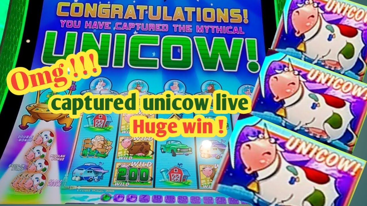 I captured the unicow live right after a bonus | Amazing big win | invader attack from planet moolah