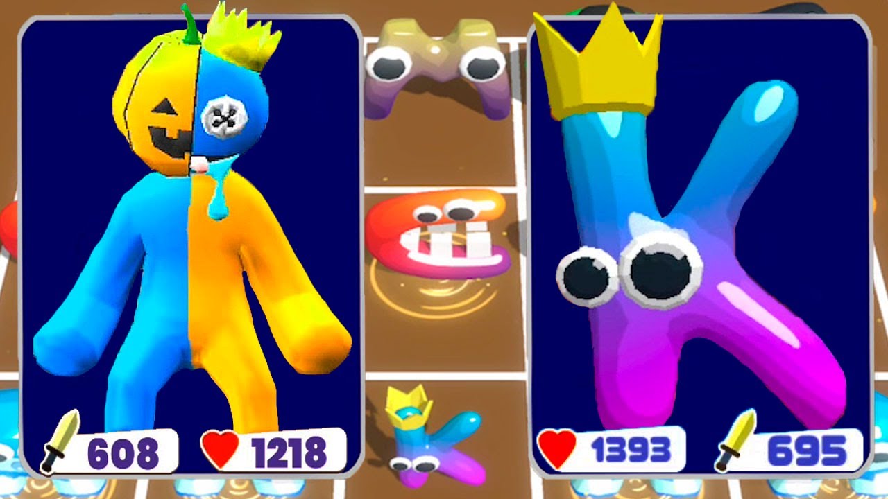 MERGE 'ALPHABET RUN + Rainbow Friends'⭐⭐⭐⭐⭐⭐⭐⭐ Merge Battles abcdefghijklmnopqrstuvwxyz
