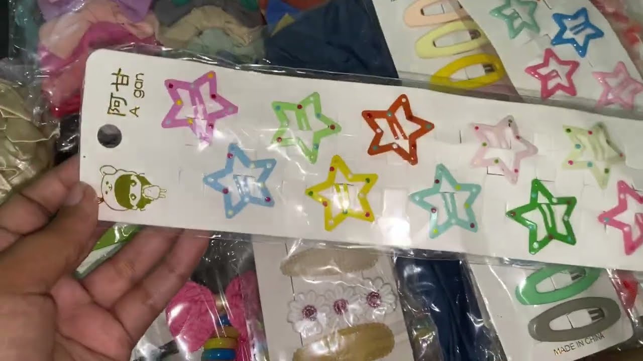 Branded Hair accessories avail || KGS || Wholesale Rates || Wholesaler || SAA Traders