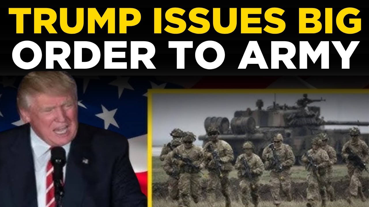 Trump LIVE: &lsquo;Be Prepared&rsquo; Warning to US Military |Trump Issues Major Order to US Military | IRAN WAR