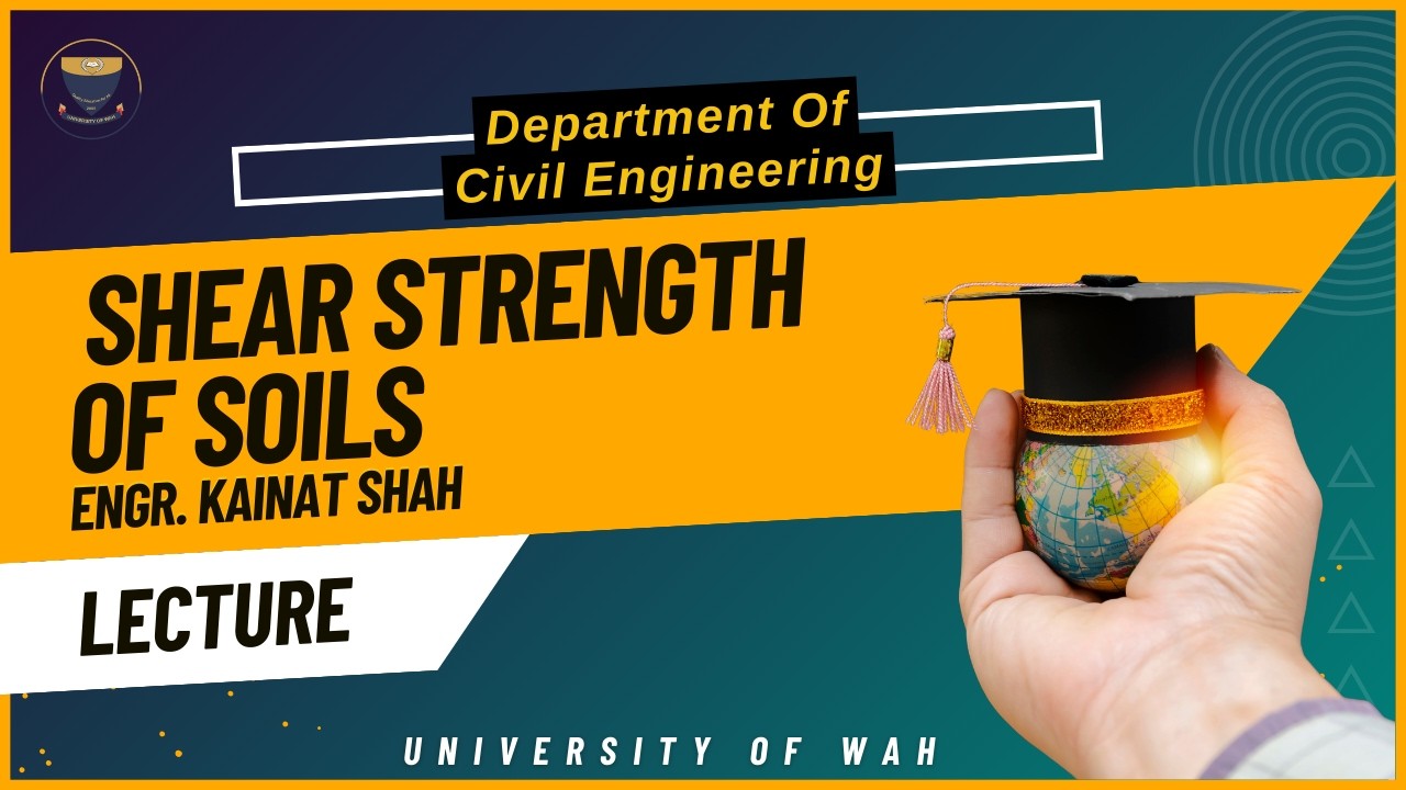 Lecture: Shear Strength of Soils | Engr Kainat Shah