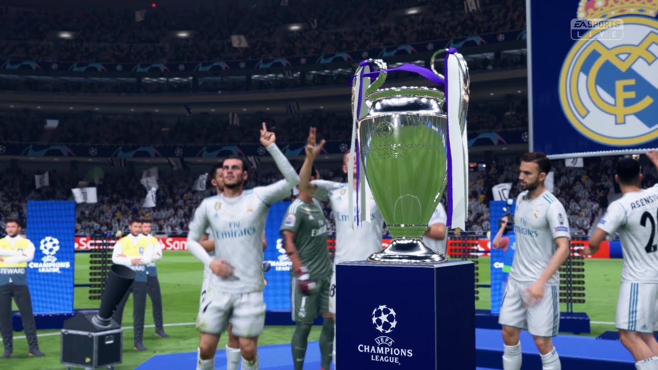REAL MADRID - JUVENTUS TURIN FIFA 19 CHAMPIONS LEAGUE FINAL | Full Gameplay [4K]