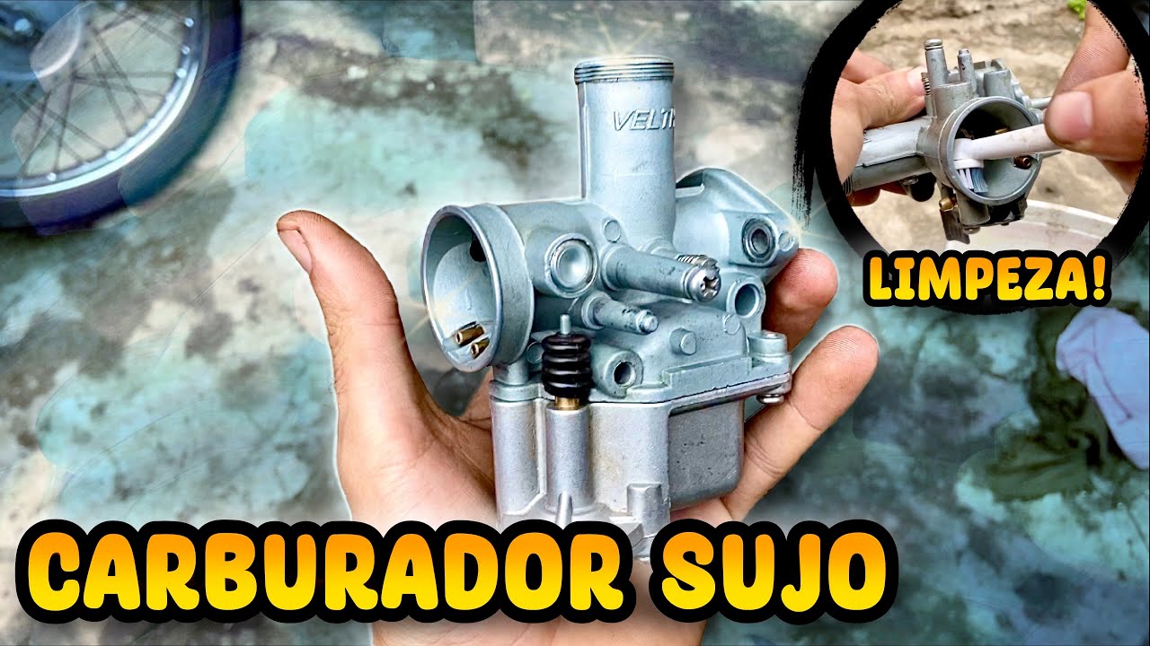 Como limpar o carburador em casa 😍