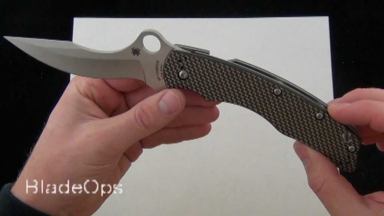 Spyderco Laci Szabo Folder - Demo by BladeOps