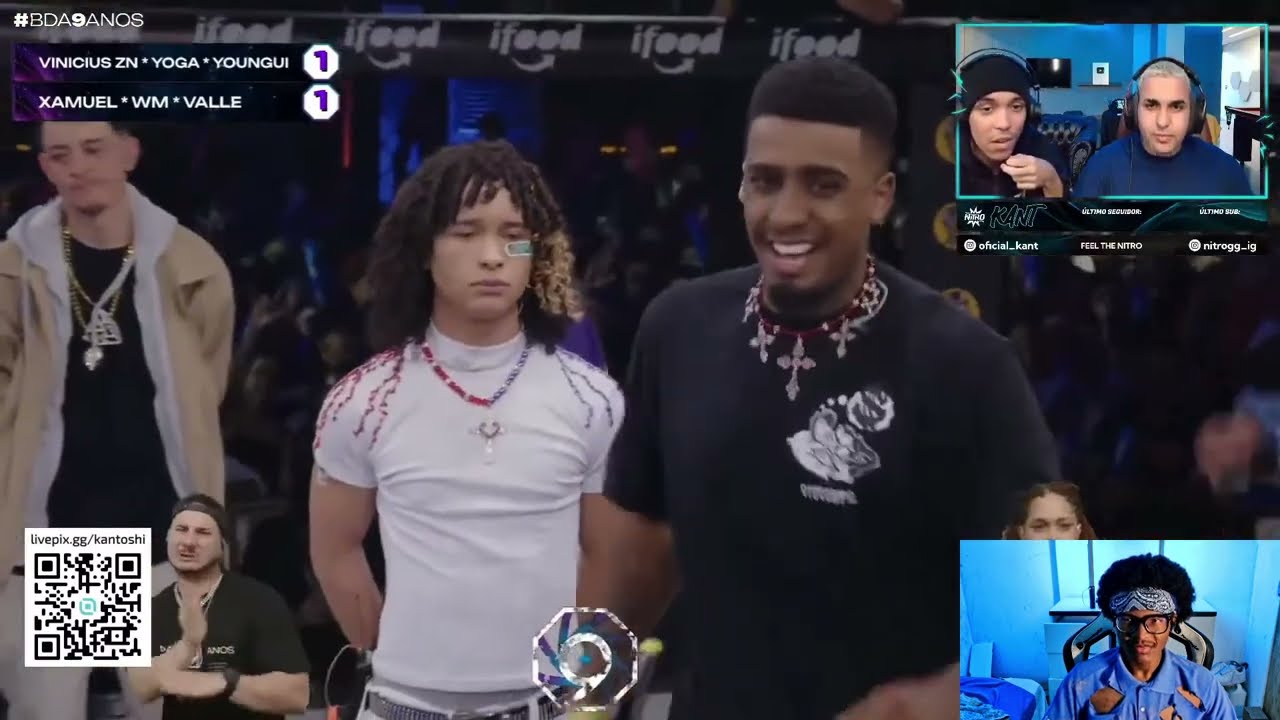 Reagindo a KANT e LINO Reagem a (🔥🔥🔥) VALLE, XAMUEL E WM X YOUNGUI, YOGA E VINICIUS ZN | BDA 9 ANOS
