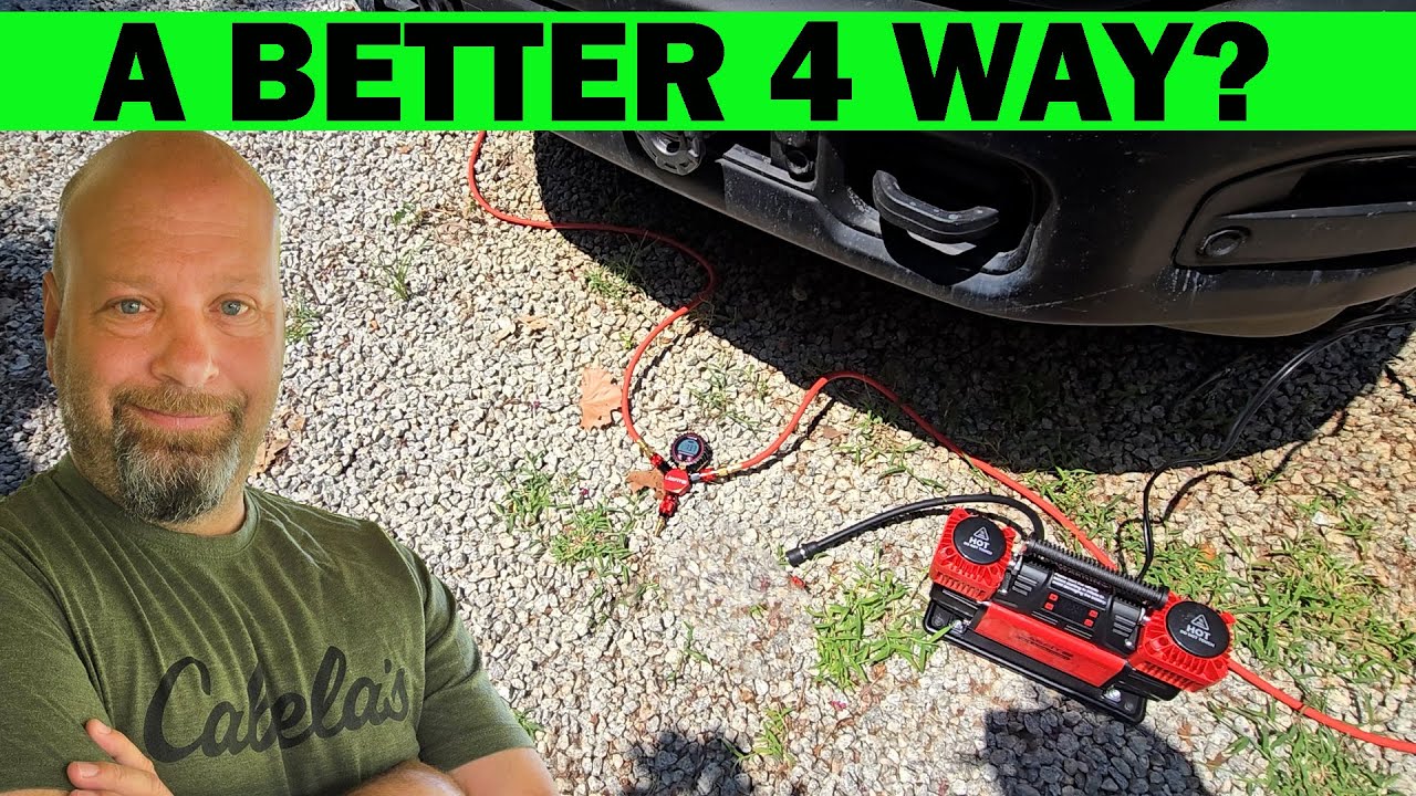 Lasfit 4 Tire Inflator/Deflator System Is Much Better! Fill All 4 Tires At Once And EASY!
