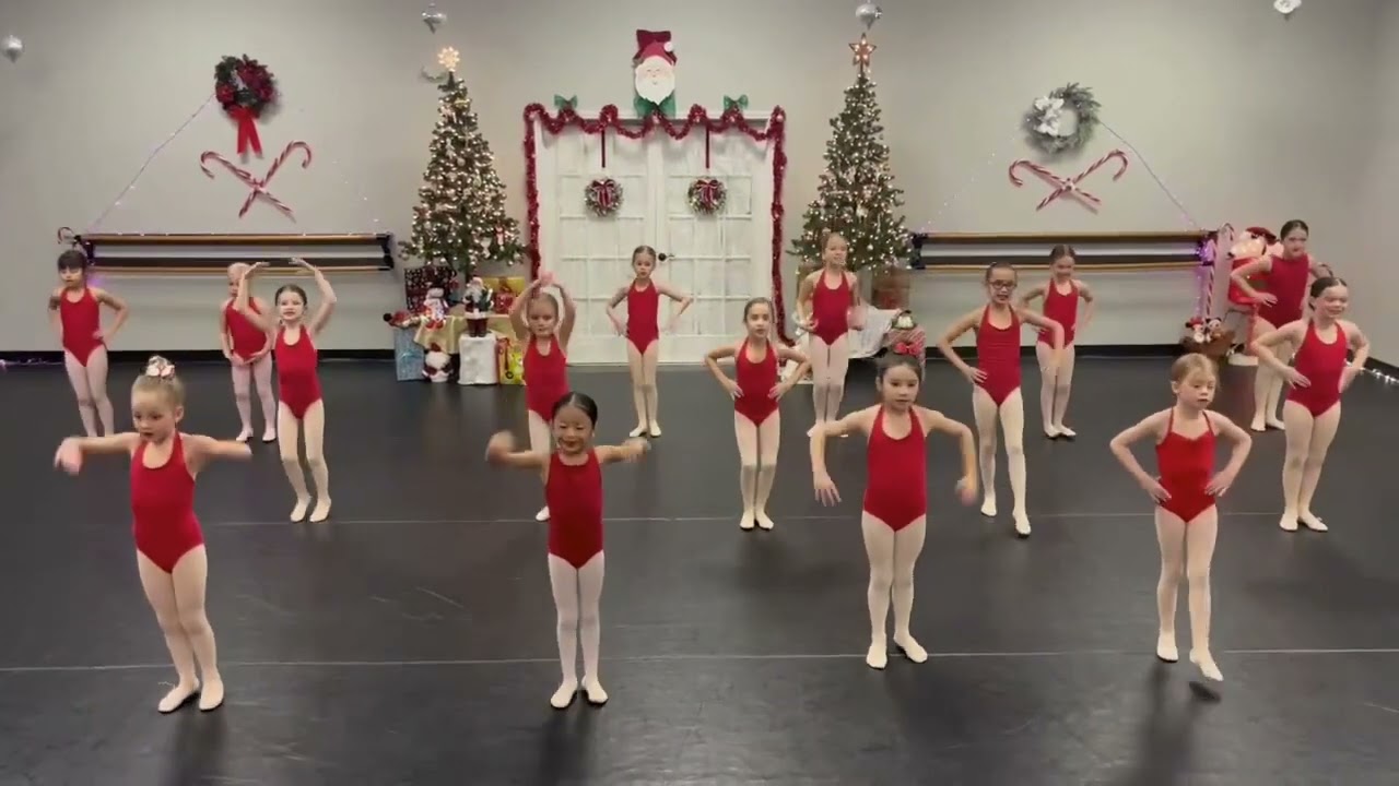 Christmas Time is Here Thursday Ballet I/II Christmas performance