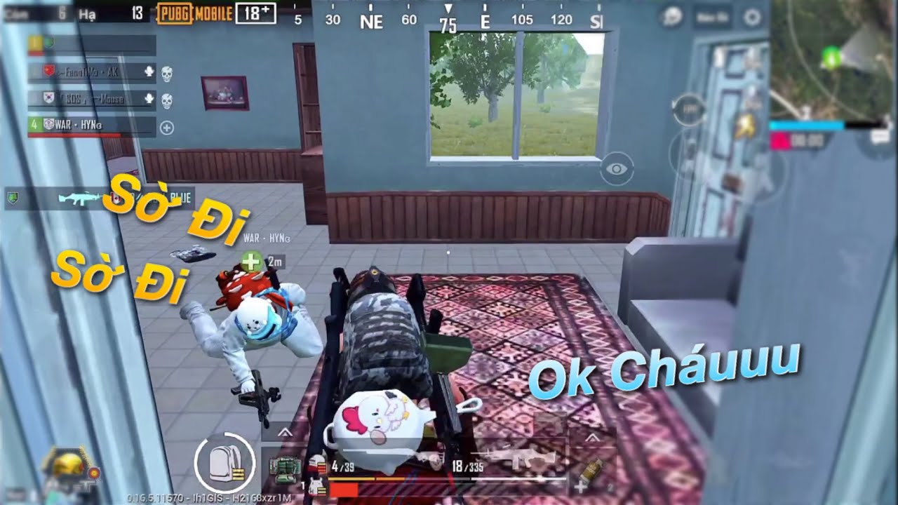 PUBG Mobile | Trà Trộn CĐ - Gặp Phải Đứa Cháu Gái Siêu Dễ Thương và 2 Cổ Động Viên Nhiệt Tình 😆