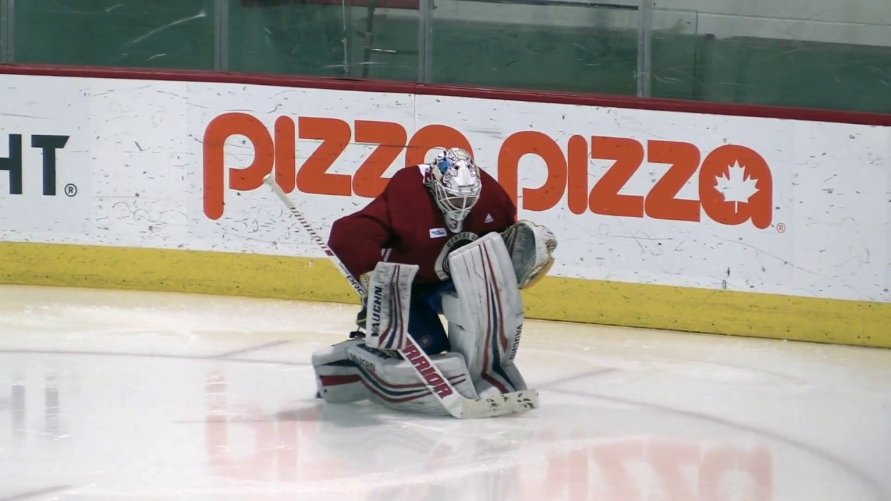 Antti Niemi warm up January 2018