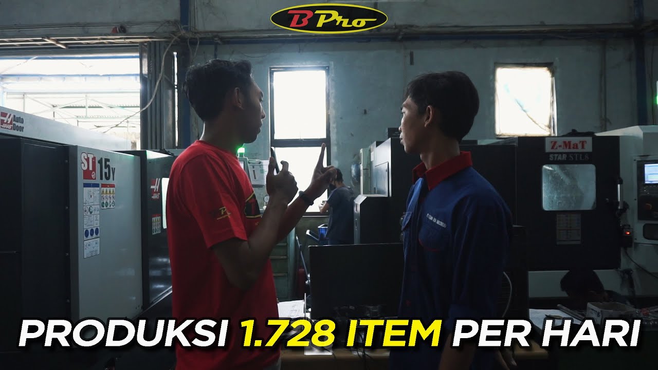 Grebek Pabrik Part Balap & Harian BPro Racing