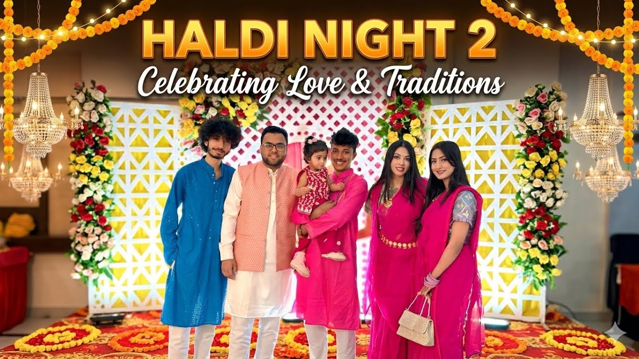 ফাহিম ভাইয়ের গায়ে হলুদের উরাধুরা নাচানাচি করলাম 🥰