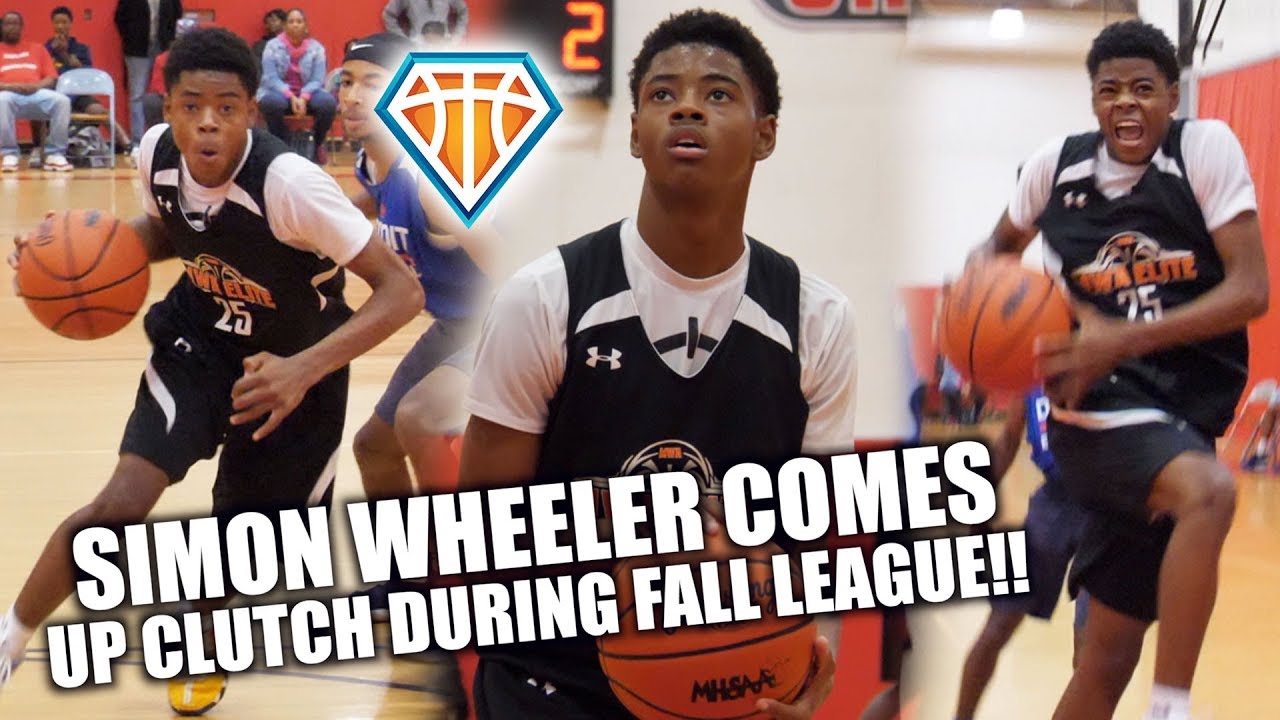 5'9 Simon Wheeler COMES UP CLUTCH DOWN THE STRETCH!! | Sets Up GAME WINNER at Fall League