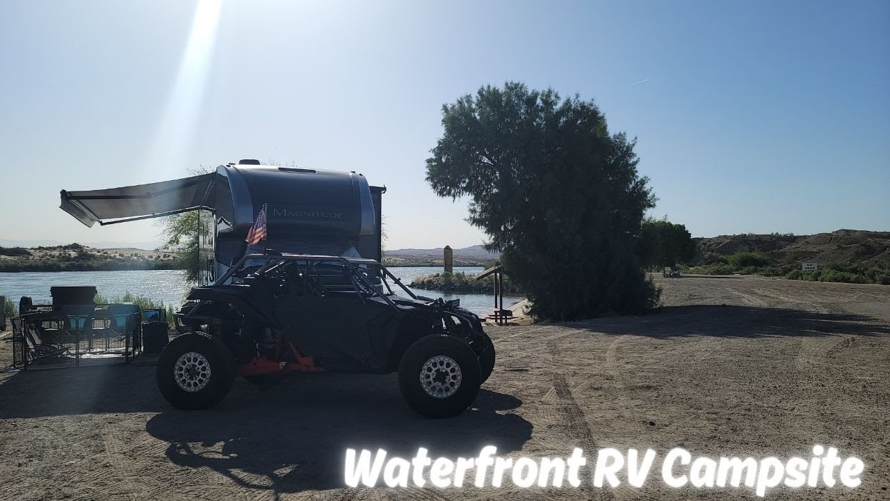OUR NEW Favorite Waterfront RV Camp Site || Pirate Cove Resort & Marina, Needles California
