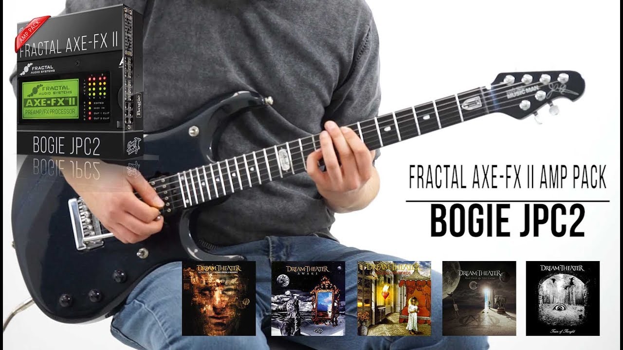 Fractal Axe-Fx II/AX8 Amp Pack | Bogie JPC2 | Dream Theater Medley (John Petrucci Mesa Boogie JP2C)