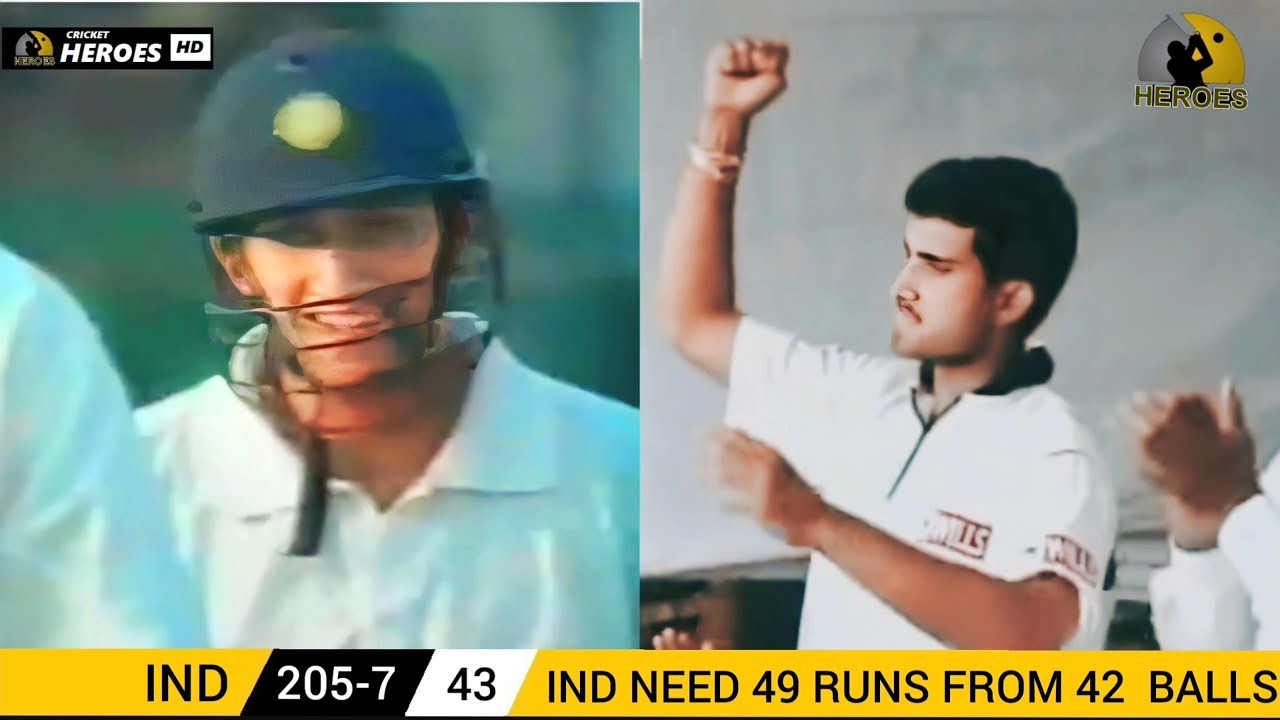 22 Year's Old Agarkar became the best finisher for India,Hemang Badani what a finish Young man