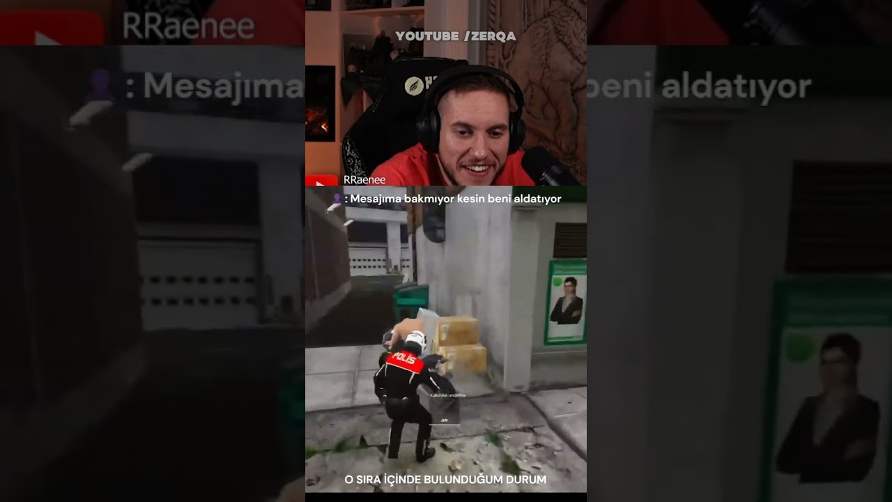 VAHİY İNDİ 😂 Gta 5 Ger&ccedil;ek Hayat Fivem Troll Rraenee İzliyor