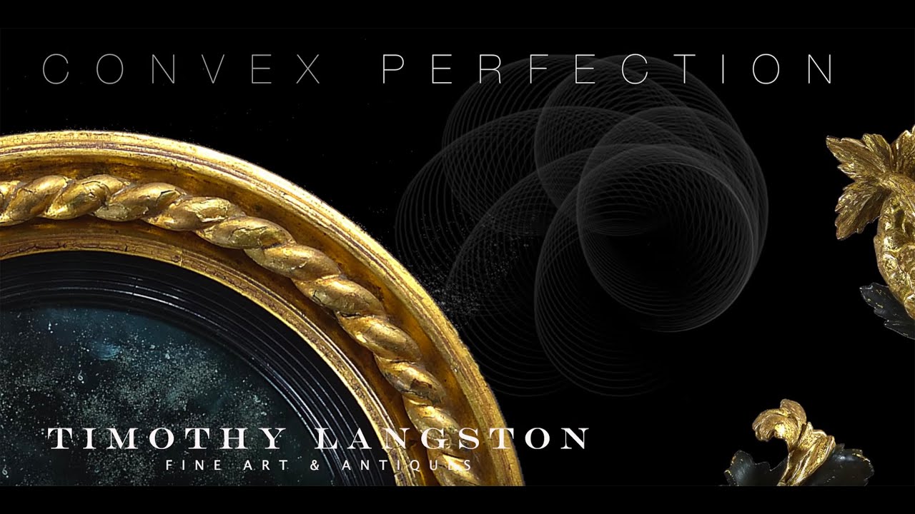 Regency Convex Mirrors at Timothy Langston Fine Art & Antiques