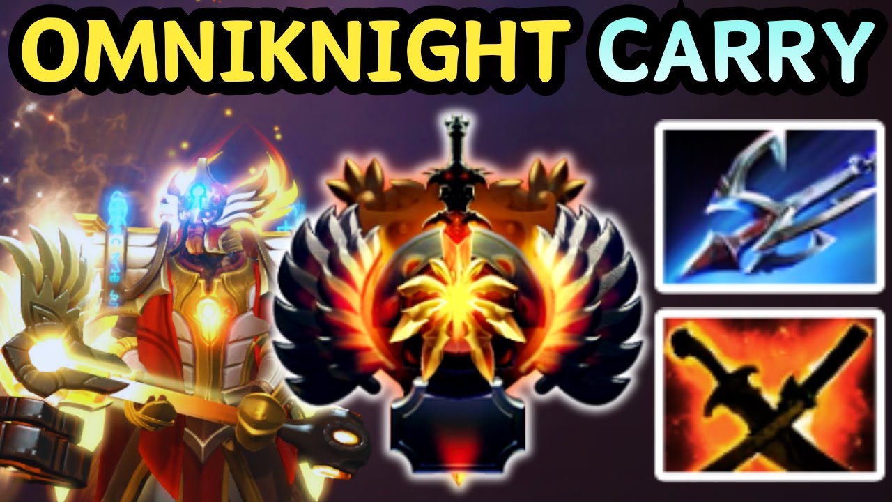 🔥 OMNIKNIGHT CARRY | ACTUALLY REAL 🔥 DOTA 2 GAMEPLAY 🔥