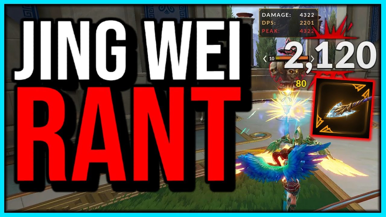 SMITE 2 JING WEI RANT - She Just ONE SHOTS Everything...