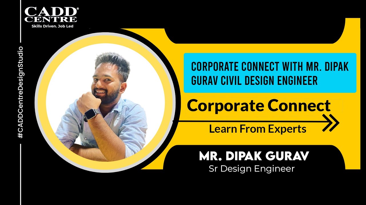 Corporate connect with Mr. Dipak Gurav | Civil Design Engineer | @DesignStudioInst